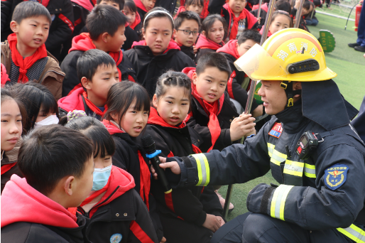 【鼎城站】永安小学：安全第一课，消防“零距离”