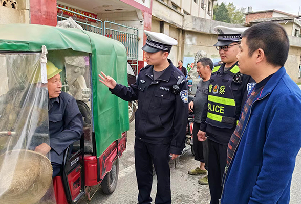 衡阳县溪江乡学区：规范接送学生车辆 打造文明平安校园