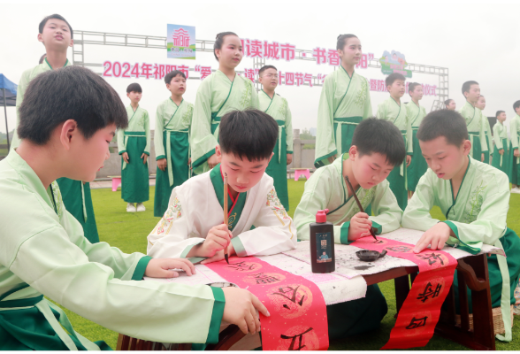 祁阳举行“谷雨”读书会   暨防溺水工作启动仪式