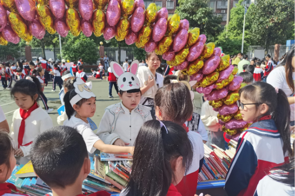 【资阳站】益阳市人民路小学：书海“漂流”，尽享“悦”读